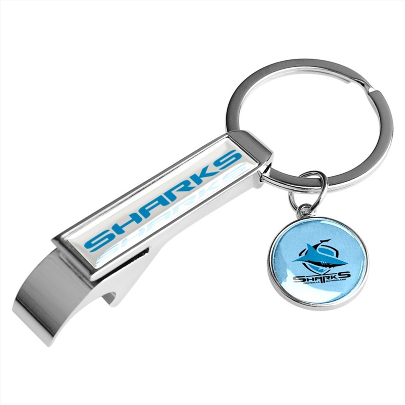 NRL - Cronulla Sharks Bottle Opener Keyring/Product Detail/Keyrings