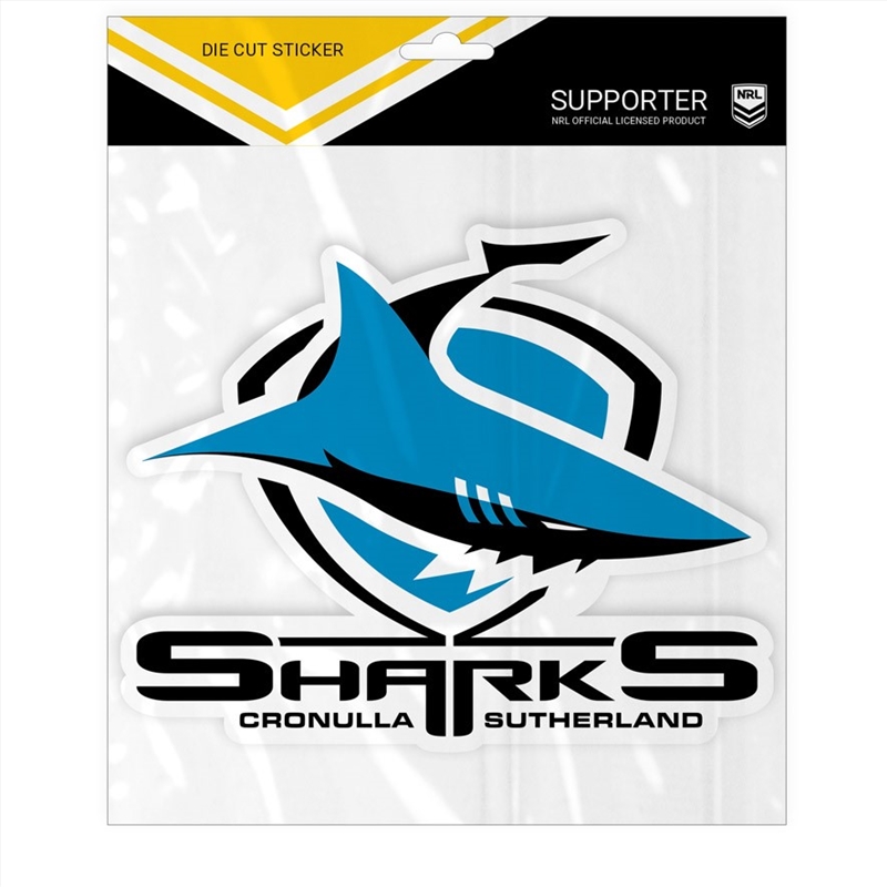 NRL - Cronulla Sharks Logo Sticker/Product Detail/Stationery