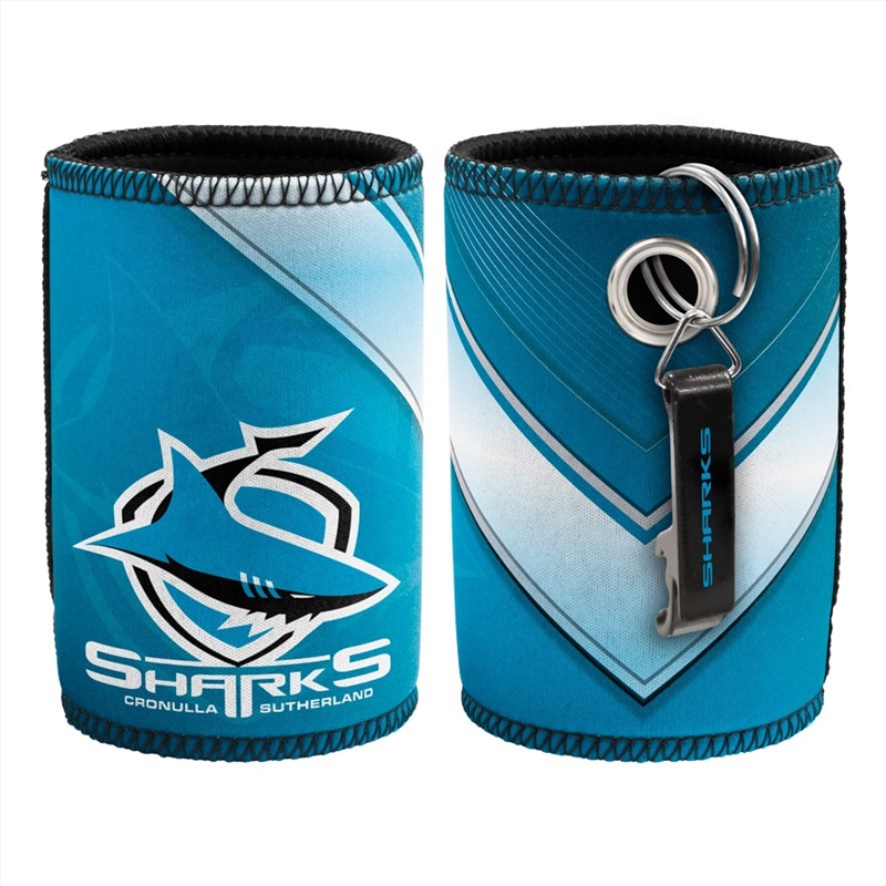 NRL - Cronulla Sharks Can Cooler Opener/Product Detail/Coolers & Accessories