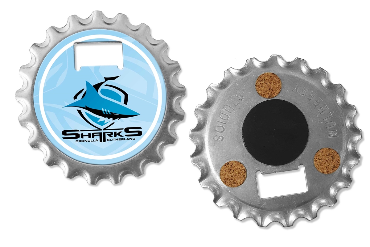 NRL - Cronulla Sharks 3 In 1 Bottle Opener/Product Detail/Drinkware