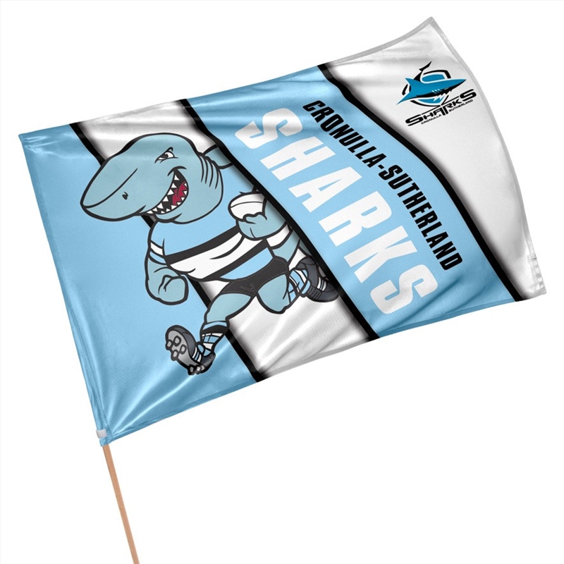 NRL - Cronulla Sharks Retro Game Day Flag/Product Detail/Posters & Prints