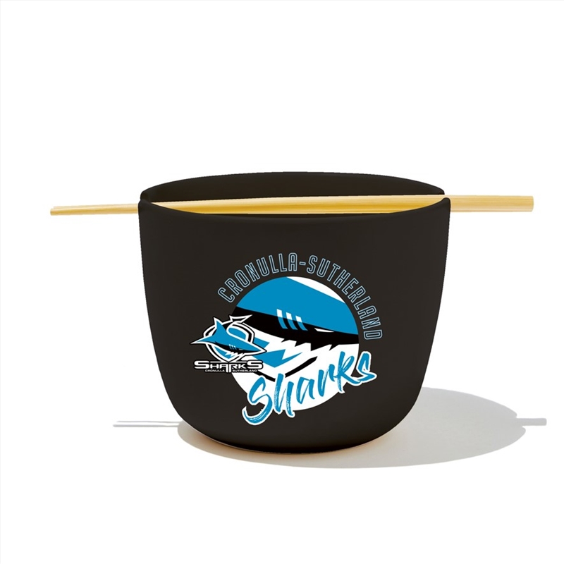 NRL - Cronulla Sharks Noodle Bowl/Chopsticks/Product Detail/Diningware