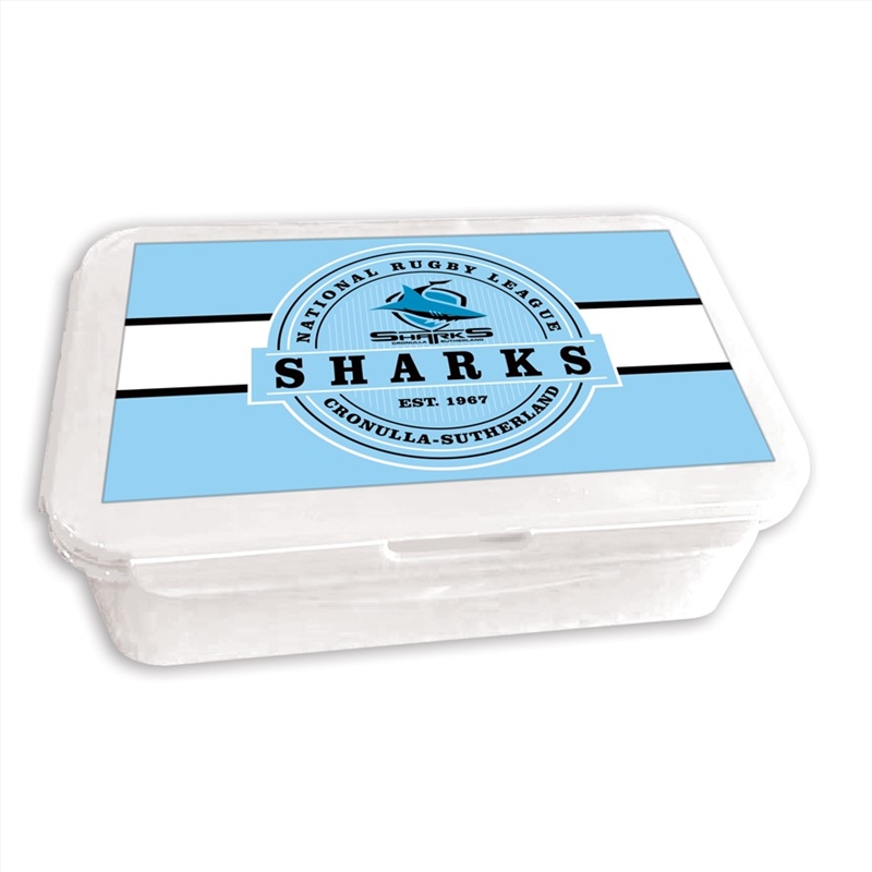 NRL - Cronulla Sharks Bento Lunch Box/Product Detail/Lunchboxes