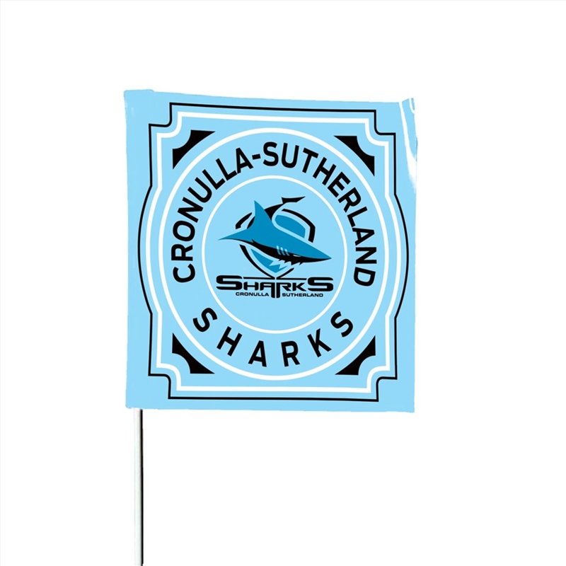 NRL - Cronulla Sharks Square Flag/Product Detail/Posters & Prints