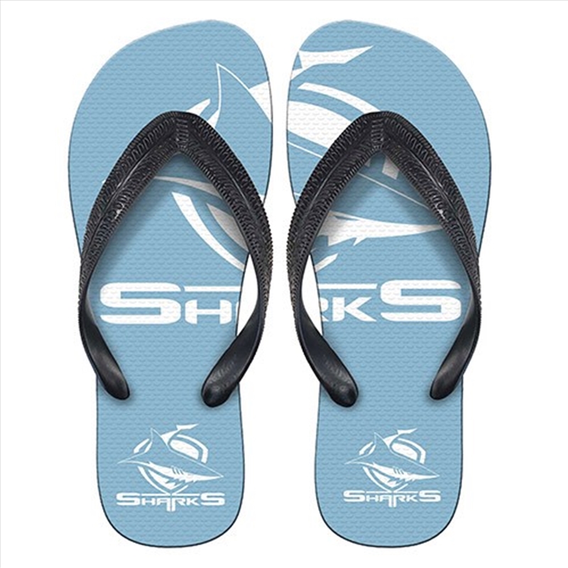 NRL - Cronulla Sharks Thongs - M/Product Detail/Footwear