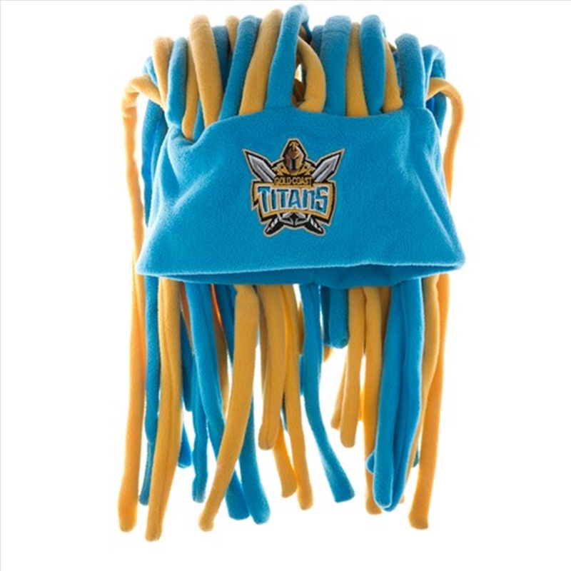 NRL - Gold Coast Titans Dreadlock Fun Hat/Product Detail/Costumes