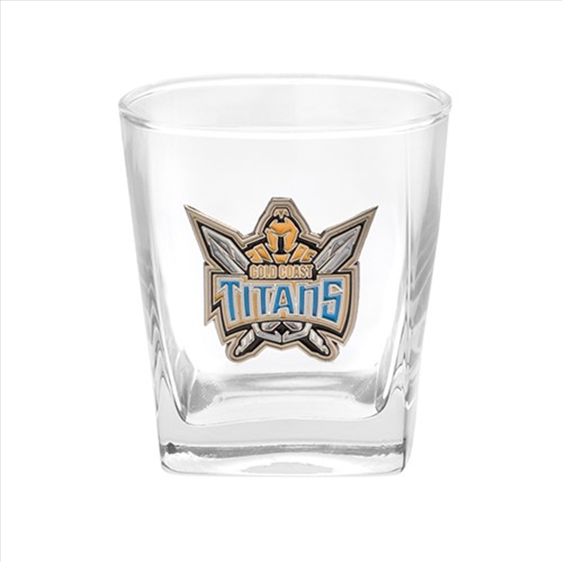 NRL - Gold Coast Titans S/2 Metal Spirit/Product Detail/Drinkware