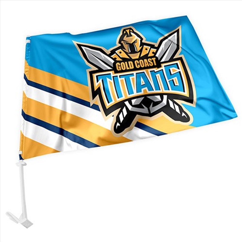 NRL - Gold Coast Titans Car Flag/Product Detail/Posters & Prints