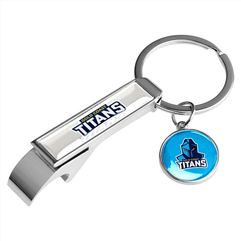 NRL - Gold Coast Titans Bottle Opener Keyring/Product Detail/Keyrings