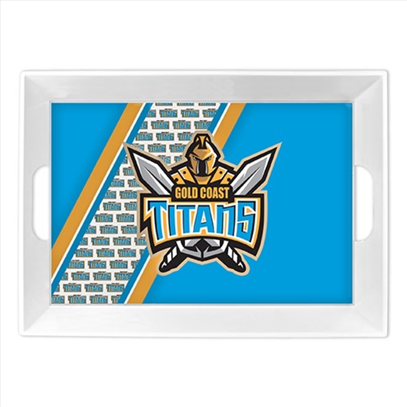 NRL - Gold Coast Titans Melamine Tray/Product Detail/Diningware