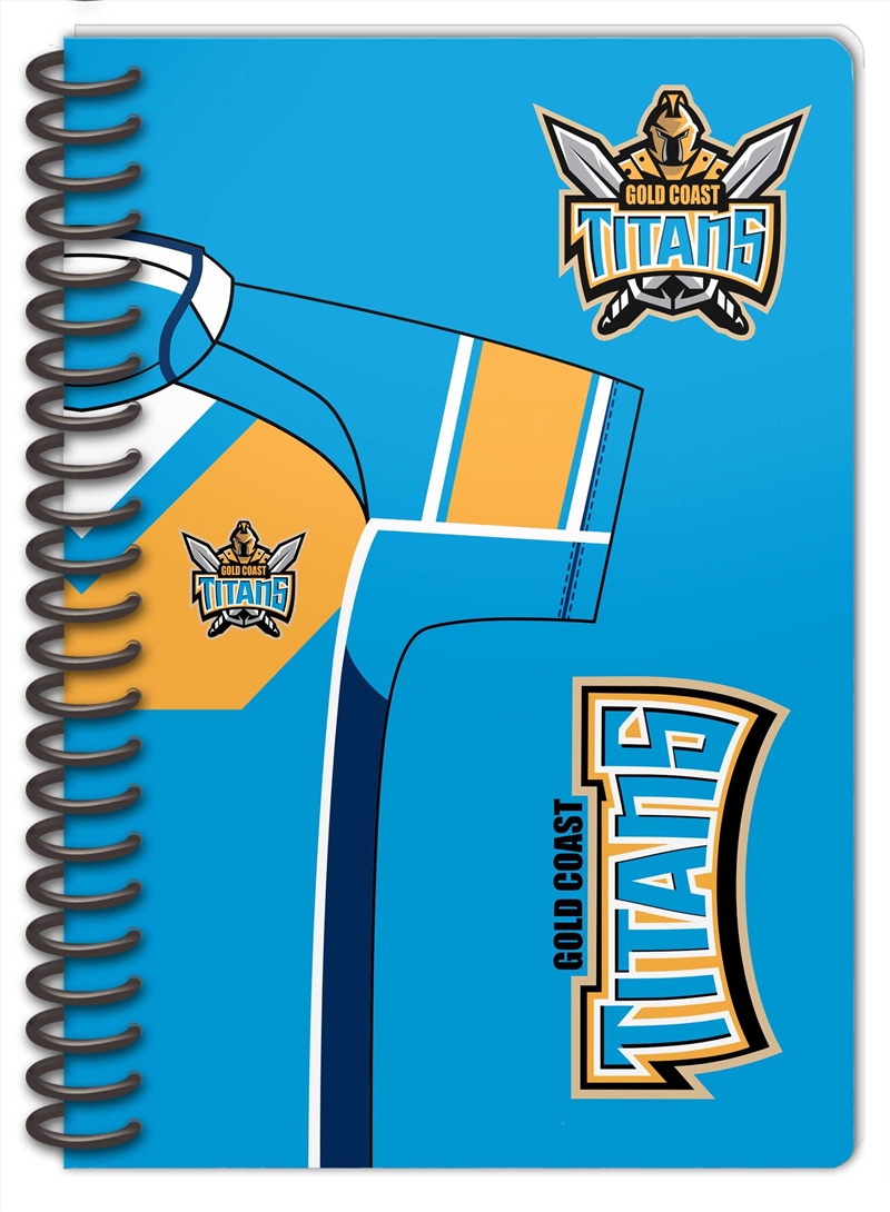 NRL - Gold Coast Titans S/2 Notebook/Product Detail/Notebooks & Journals