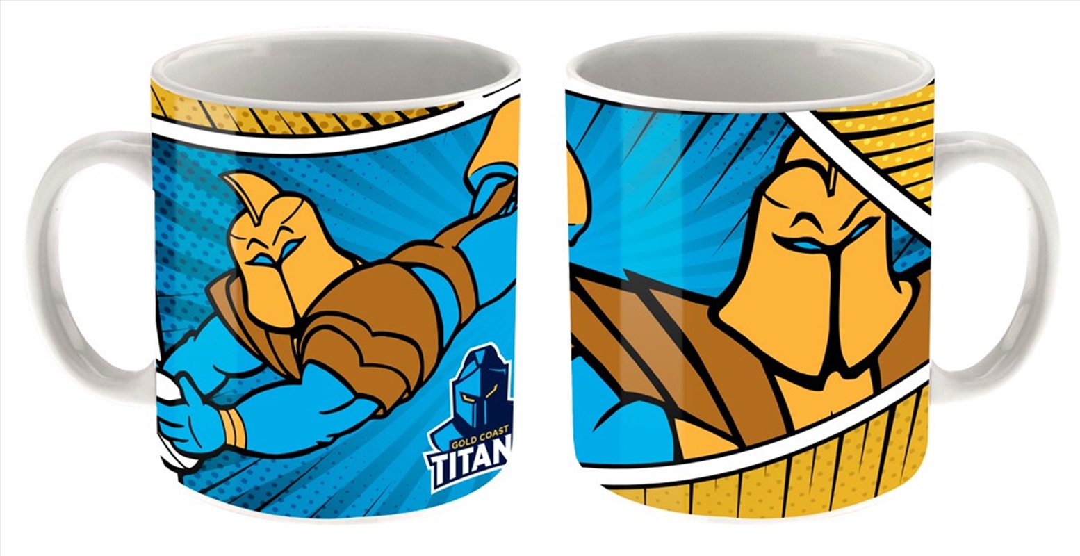 NRL - Gold Coast Titans Massive Mug/Product Detail/Mugs