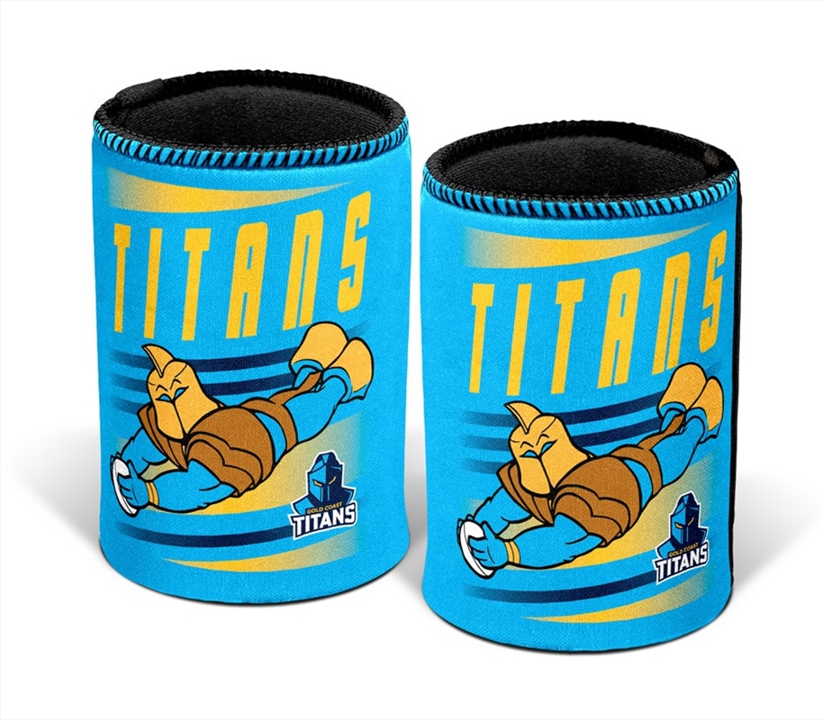 NRL - Gold Coast Titans Retro Can Cooler/Product Detail/Coolers & Accessories