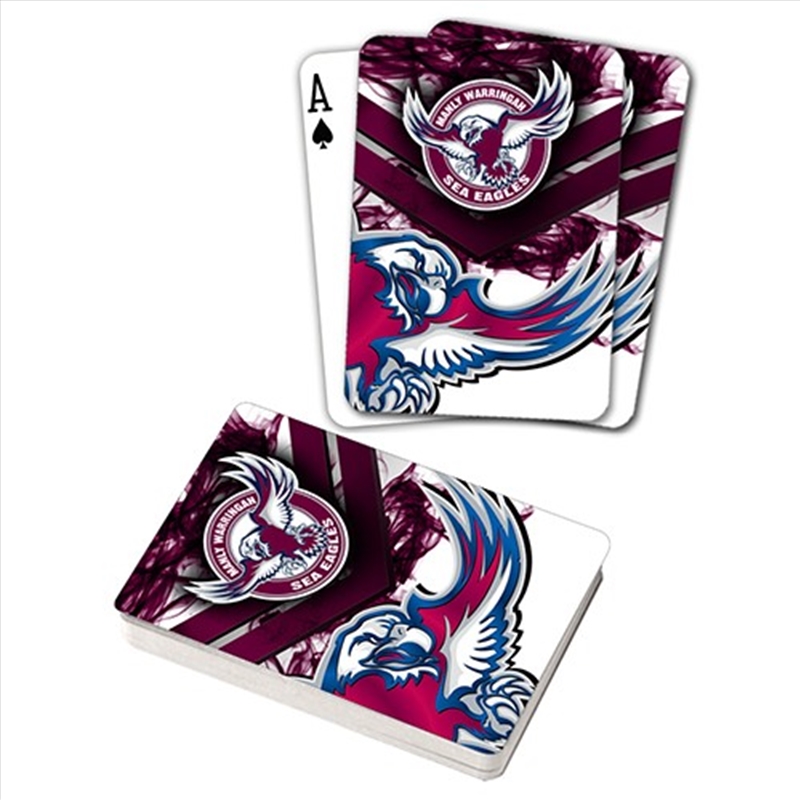 NRL - Manly Sea Eagles Playing Cards/Product Detail/Card Games
