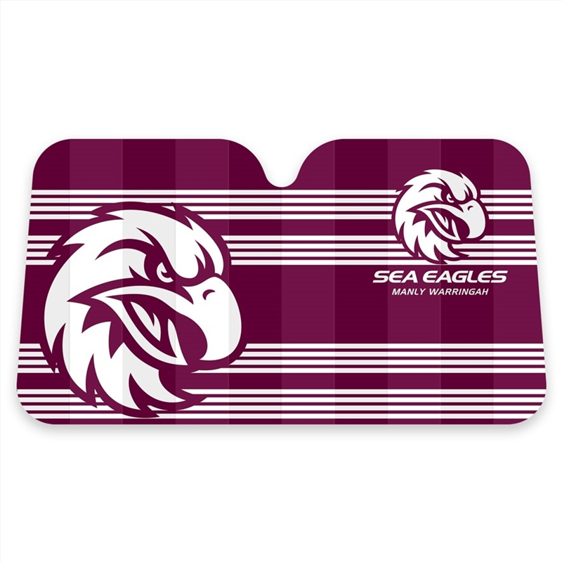 NRL - Manly Sea Eagles Car Sunshade/Product Detail/Outdoor