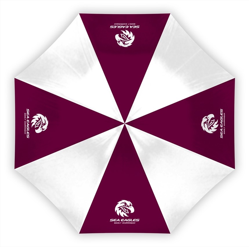 NRL - Manly Sea Eagles Compact Umbrella/Product Detail/Umbrellas