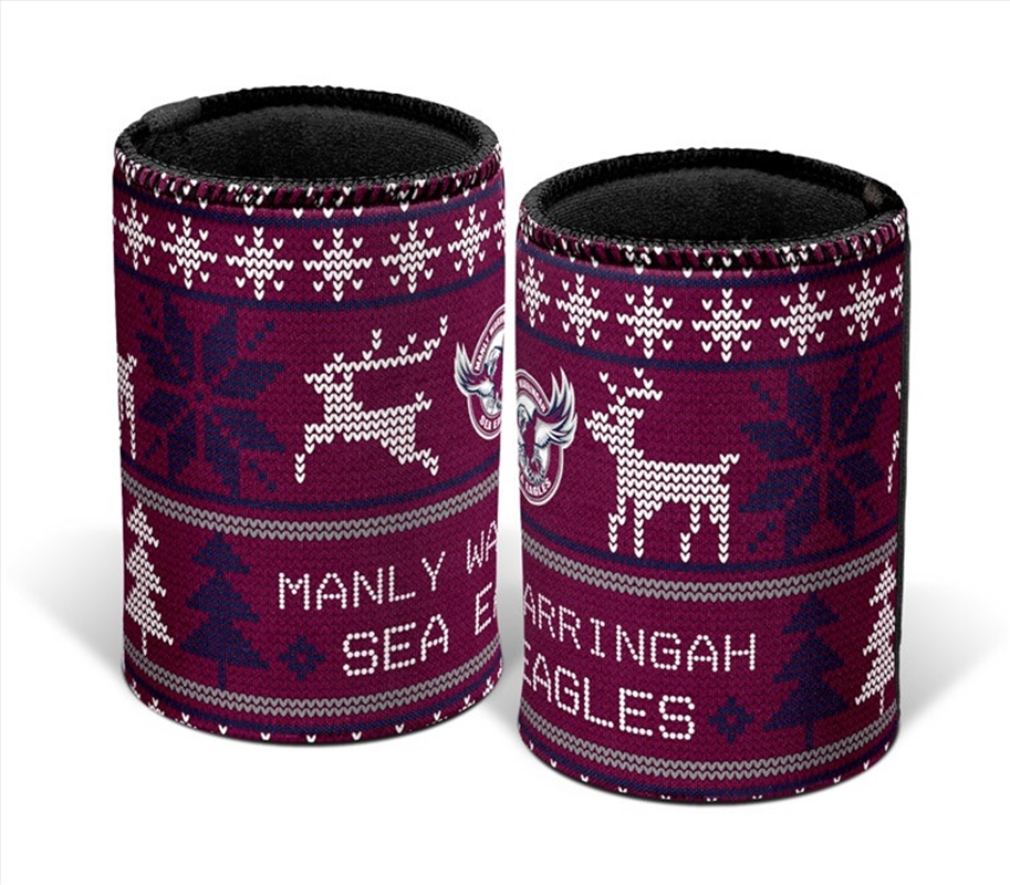 NRL - Manly Sea Eagles Xmas Can Cooler/Product Detail/Coolers & Accessories
