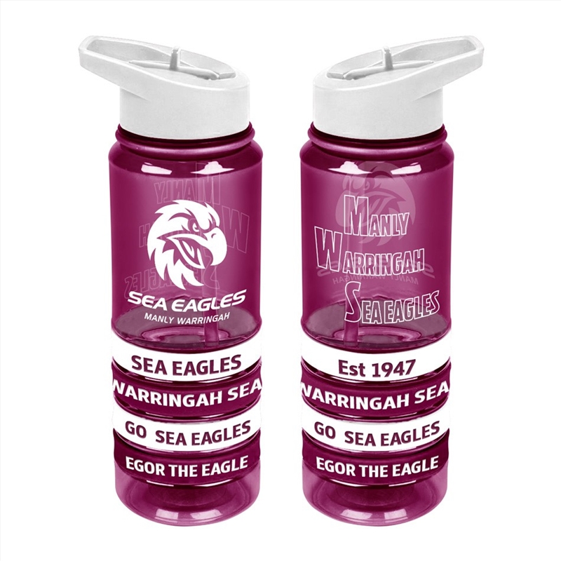 NRL - Manly Sea Eagles Ps Bottle W Bands/Product Detail/Drinkware