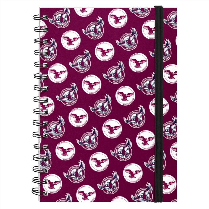 NRL - Manly Sea Eagles Hard Cover Notebook/Product Detail/Notebooks & Journals