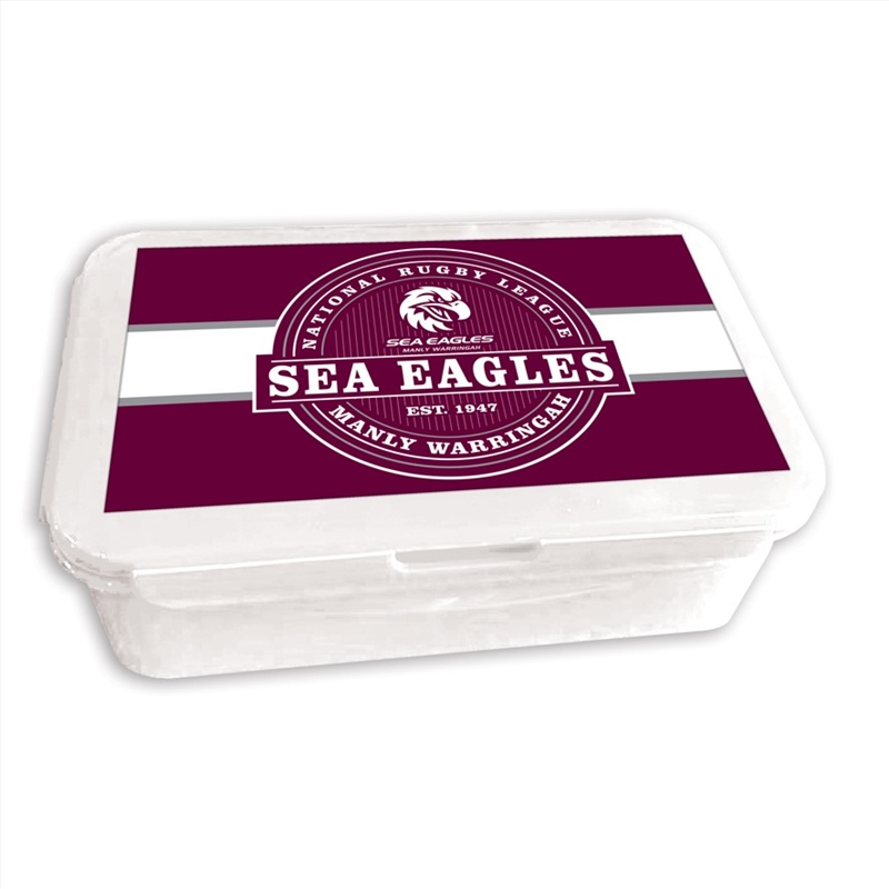 NRL - Manly Sea Eagles Bento Lunch Box/Product Detail/Lunchboxes