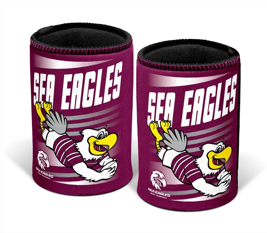 NRL - Manly Sea Eagles Retro Can Cooler/Product Detail/Coolers & Accessories