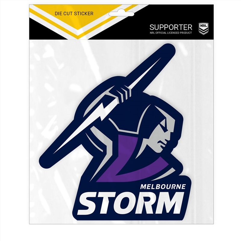 NRL - Melbourne Storm Logo Sticker/Product Detail/Stationery