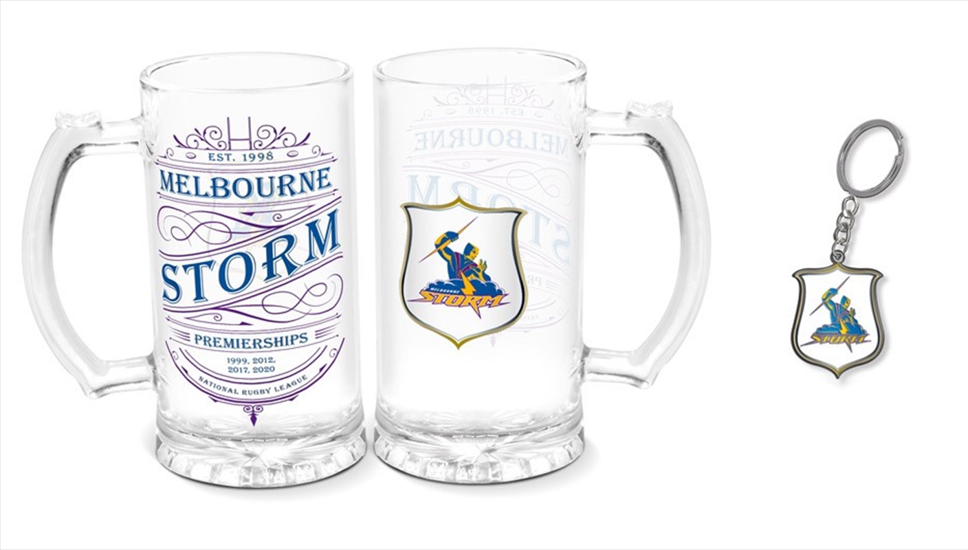 NRL - Melbourne Storm Stein & Keyring Pack/Product Detail/Beer