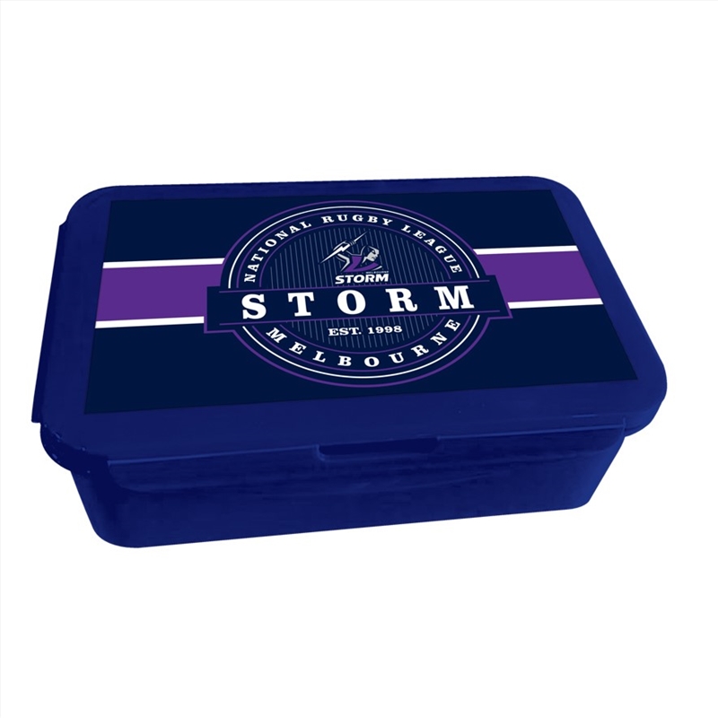 NRL - Melbourne Storm Bento Lunch Box/Product Detail/Lunchboxes
