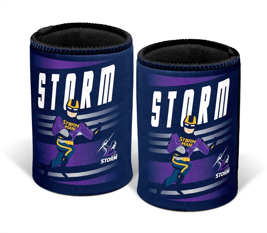 NRL - Melbourne Storm Retro Can Cooler/Product Detail/Coolers & Accessories