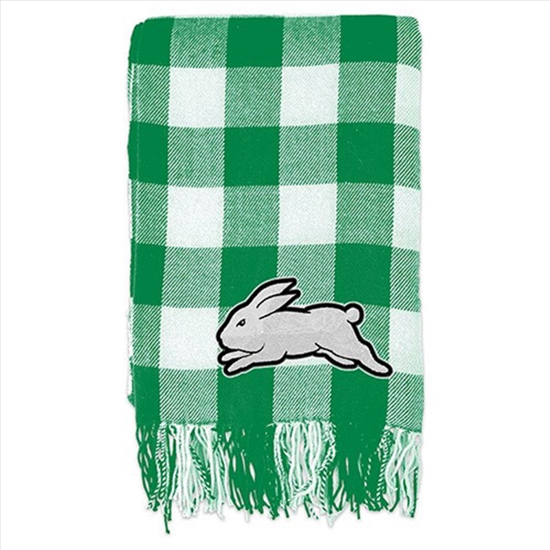 NRL - Rabbitohs Tartan Throw/Product Detail/Manchester