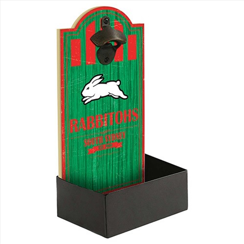 NRL - Rabbitohs Mdf Opener W Catcher/Product Detail/Drinkware