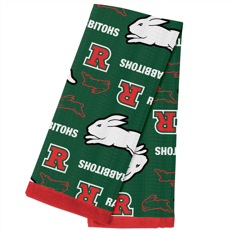 NRL - Rabbitohs Tea Towel/Product Detail/Kitchenware