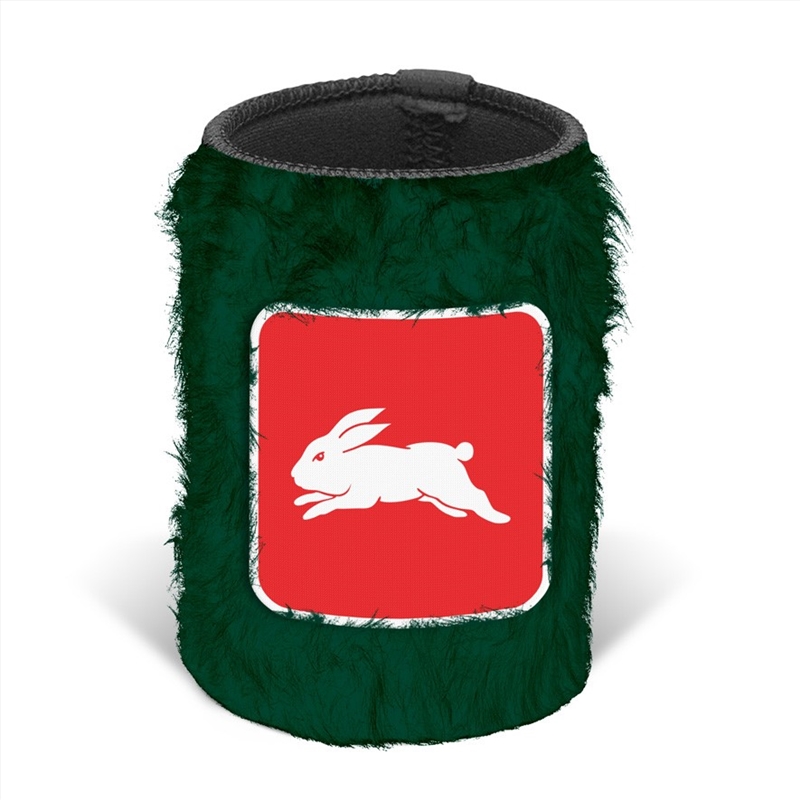NRL - Rabbitohs Fluffy Can Cooler/Product Detail/Coolers & Accessories