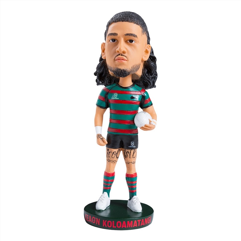 NRL - Rabbitohs Bobblehead: Keaon Koloamatangi/Product Detail/Figurines