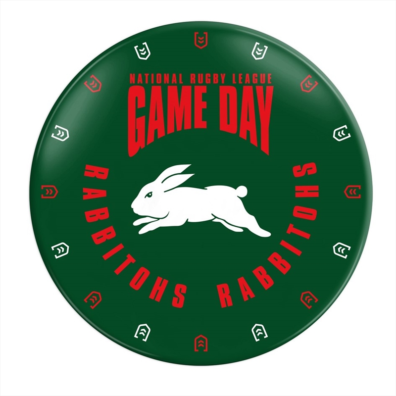 NRL - Rabbitohs Snack Plate/Product Detail/Diningware