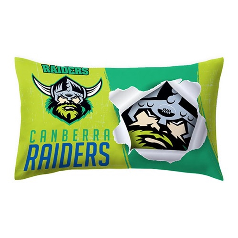 NRL - Raiders Single Pillow Case/Product Detail/Manchester