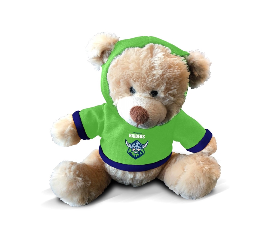 NRL - Raiders Plush Teddy With Hoodie/Product Detail/Plush Toys