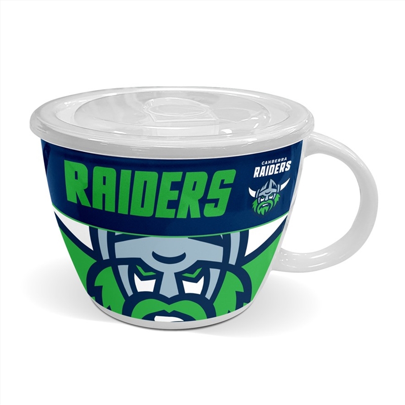 NRL - Raiders Soup Mug With Lid/Product Detail/Mugs