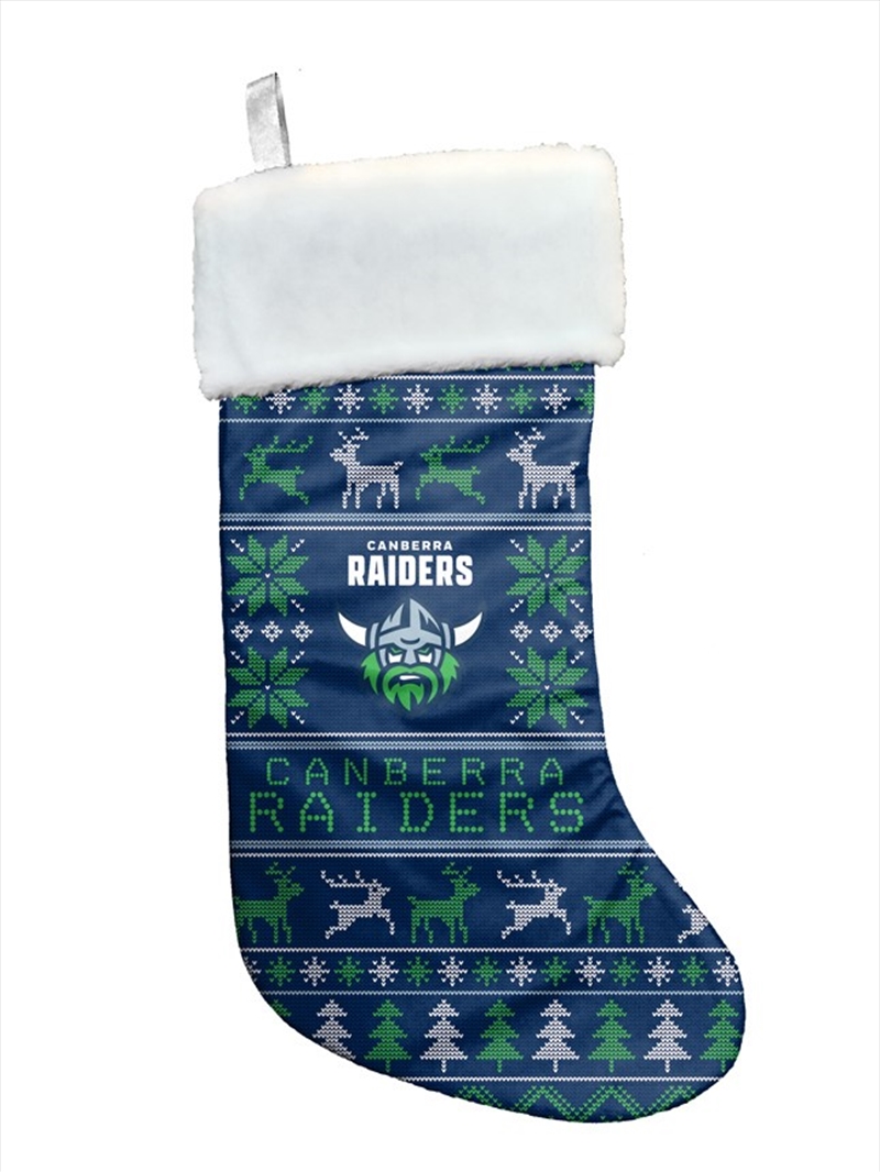 NRL - Raiders Xmas Stocking/Product Detail/Decor