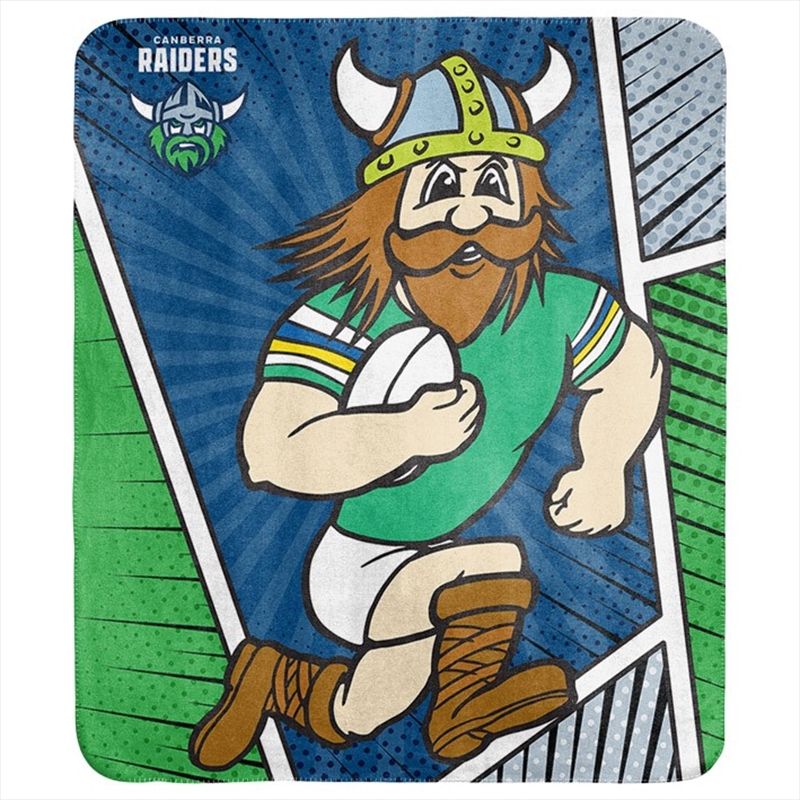 NRL - Raiders Coral Fleece Rug/Product Detail/Manchester