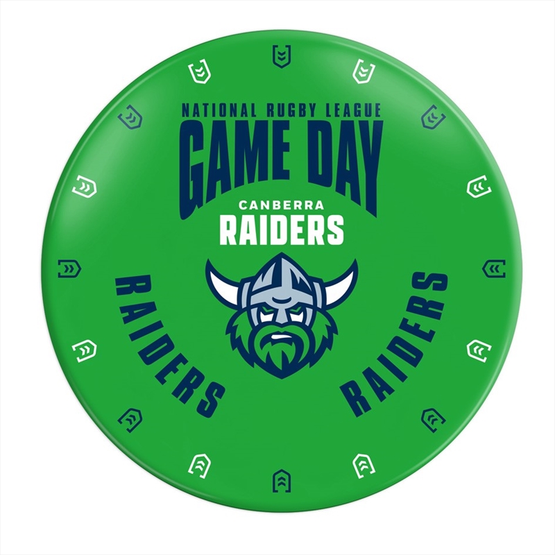 NRL - Raiders Snack Plate/Product Detail/Diningware