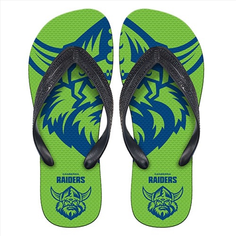 NRL - Raiders Thongs - M/Product Detail/Footwear