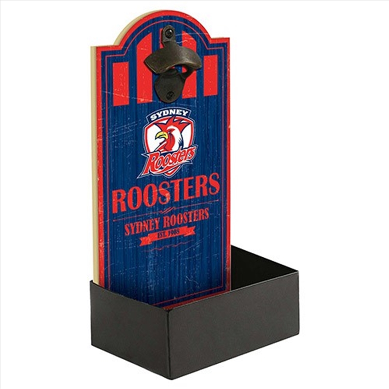 NRL - Roosters Mdf Opener W Catcher/Product Detail/Drinkware
