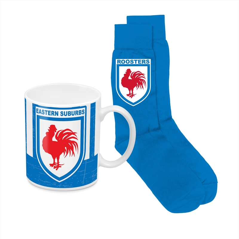 NRL - Roosters Heritage Mug & Sock Pk/Product Detail/Mugs