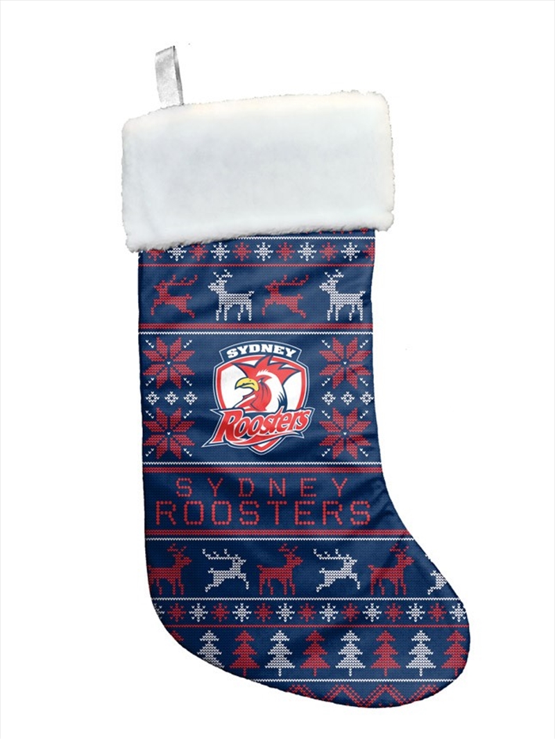 NRL - Roosters Xmas Stocking/Product Detail/Decor