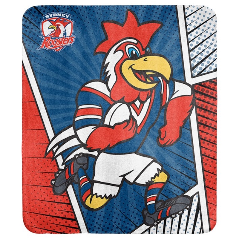 NRL - Roosters Coral Fleece Rug/Product Detail/Manchester