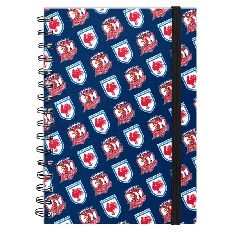 NRL - Roosters Hard Cover Notebook/Product Detail/Notebooks & Journals