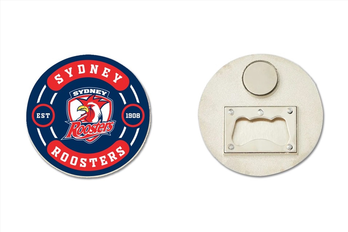 NRL - Roosters Bottle Opener Magnet/Product Detail/Drinkware