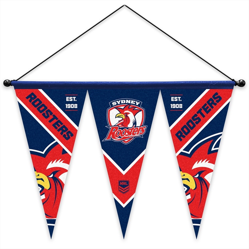 NRL - Roosters Multi Pennant/Product Detail/Posters & Prints