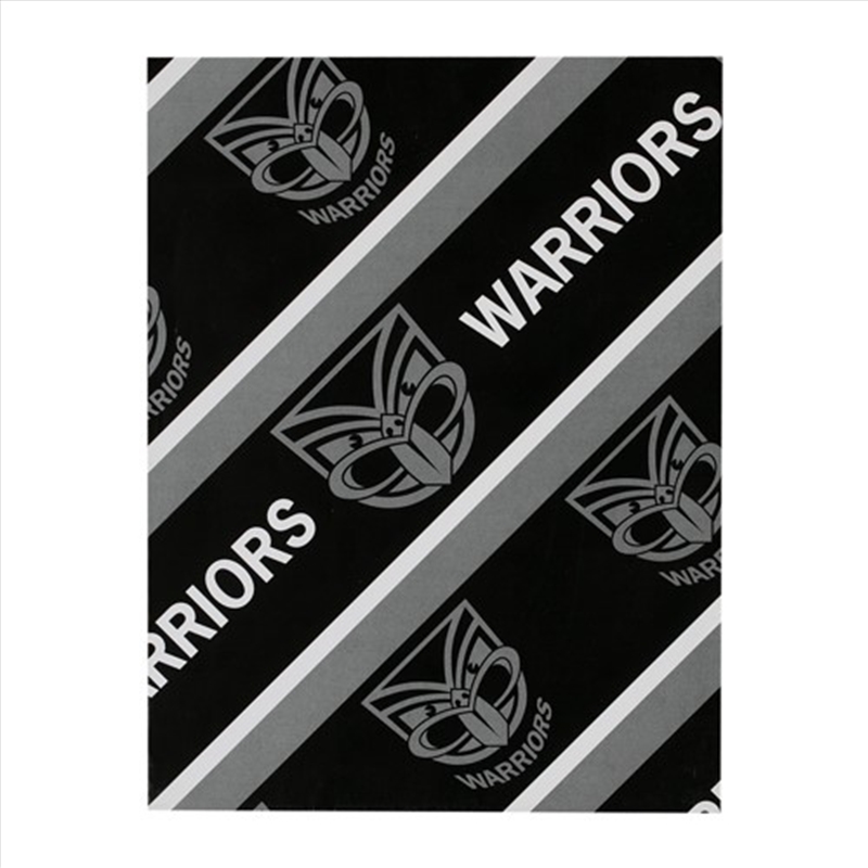 NRL - Warriors Wrapping Paper/Product Detail/Party Accessories